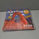 4 x 2026 Wall Calendar, 12" x 12" National Parks Calendar  Large Monthly Layout, Thick Premium Paper, 12" x 24" Open, Includes Monthly Planner Features