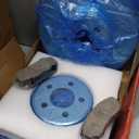 Jeep Wrangler JK Front Drilled & Slotted Brake Rotors + Ceramic Pads Kit (2007-2017)