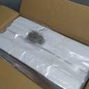 Gaahing Heavy-Duty Boat Dock Side Bumper, Full Face Dock Edging Guard for Piling and Pier Protection, Includes Mounting Screws (White, 10pcs x 19.7")