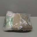 OIAHOMY 105L Blanket Basket for Living Room, Large Basket 23.6" x 23.6" x 14.6" with Handle, Laundry Hamper for Blankets, Pillows, Toy Storage for Kids, Dogs - Gradient Brown