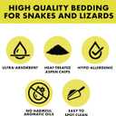 Zilla Reptile Terrarium Bedding Substrate Snake and Lizard Litter, 24 Quart