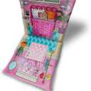 Riley Blake Collection of Barbie-Themed Merchandise, Including 5 Stackers, Rolies, Panels, and More (Barbie Girl Dream House Panel)