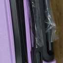 Lightweight Suitecase With Carry-on Bag, With Spinner Wheels, Expandable Luggage, Equipped With Anti-pick Combination Lock (Color : 22, Size : Black)