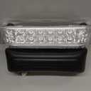 Drive-up Club Car Precedent Led Head Light with Bumper Replacement for 2004-UP Electric Golf Carts