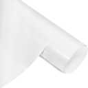 AHIJOY White Shimmer Vinyl Permanent Adhesive Roll 12" x 5ft Glossy Sparkle Adhesive Vinyl for Cup Mug Stickers DIY Projects Holiday and Party Decor