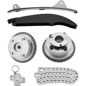 Timing Chain Kit With Intake/Exhaust VVT Gear Sprocket, Compatible with 2011-2014 Hyundai Elantra Cpupe 2012-2013 KIA Soul, 1.8 2.0L Engine, Replace# 24350-2E001 24370-2E000 24410-2E000 918-795 Timing Chain Kit With Intake/Exhaust VVT Gear Sprocket, Compatible with 2011-2014 Hyundai Elantra Cpupe 2012-2013 KIA Soul, 1.8 2.0L Engine, Replace# 24350-2E001 24370-2E000 24410-2E000 918-795