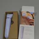 Philips Lady Shaver Series 6000 - Cordless, Wet & Dry Electric Shaver, 3-Blade Shaving System, for Legs & Body, 80 Mins. Runtime, Model BRL127/00