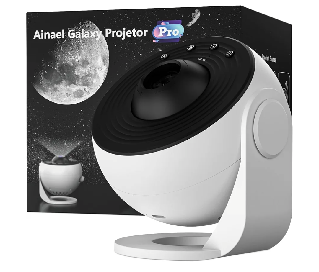 Galaxy Projector, Star Projectors Home Planetarium Space Ceiling Starry Sky Night Light with 3 HD Glass Slides, Galaxy Projector Pro for Kid Adult Bedroom Birthday Gift