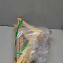 Smartor Wooden Hangers 10 Pack, Solid Wood Coat Hanger for Closet, Heavy Duty Wood Hangers for Suits, Shirts, Dresses, with 360 Rose Gold Hook, Non Slip Pant Bar, Natural