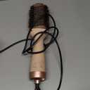 1300W Hair Dryer Brush,4 in 1 Blow Dryer Brush Anti-frizz Ceramic Titanium Barrel with ALCI Safety Plug Professional Salon Hot Air Brush for All Hair Types (Rosegold)