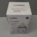 LAREX Bottle Warmer, Fast Baby Bottle Warmer for Breastmilk and Formula, with Timer and Accurate Temp Control, 8 in 1 Baby Milk Warmer BPA Free with Digital Display, Bottle Warmers for All Bottles (White+Grey)