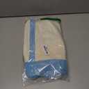 Mahjong Bag for Tiles and Racks Empty American Mahjong Tiles Carrying Tote 31.5 x 12 x 4 Inches Canvas Tile Games Accessories Gifts for Card Pushers Rack Mat Carrying (Case Only) (Blue)
