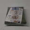 StangH Luxury Moss Green Velvet Curtains for Bedroom, 62 inches Wide Room Darkening Noise Reducing Sliding Door Panels for Dining Room/Office/Apartment, W62 x L84, 2 Panels