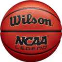 WILSON NCAA Legend Basketballs - Size 5, Size 6 and Size 7 (Orange/Black)