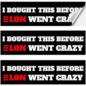3 Pcs Funny Reflective Bumper Stickers, 11 x 3 Inches Waterproof Vinyl Decals for Car and Truck., Set of 5 3 Pcs Funny Reflective Bumper Stickers, 11 x 3 Inches Waterproof Vinyl Decals for Car and Truck., Set of 5