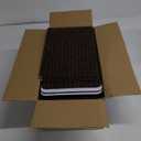 MBIGM 8" X 30" (15 in Pack) Nonslip Carpet Stair Treads Non-Skid Safety Rug Slip Resistant Indoor Runner for Kids Elders & Pets with Reusable Adhesive - Brown - Non Slip Stair Treads Indoor