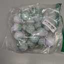 Blulu 20 Pack White Golf Ball Keychains for Party Favors, Carnival Reward, Party Bag Gift Fillers