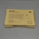 TECKNET Wireless Keyboard and Mouse Combo, Mini Cordless Computer Keyboard and Mouse Set 2.4GHz, Silent Adjustable 1600 DPI, Quiet Click, Lag-Free for Computer, Laptop, PC, Windows, Mac, Chrome OS (Black)