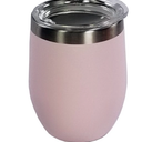   12 oz Stainless Steel Double Wall Vacuum  Cup with Lid, Light Lilac