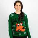 Matching Pet & Owner Sweaters - 100% Acrylic Pet Parent Dog Ugly Christmas Sweater - Rad Reindeer, Human Unisex XL (Fits Like Women's XL/Men's M) - Add Dog Sweaters to Cart Separately