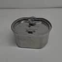 Cat Water Fountain Stainless Steel: 108oz/3.2L Cat Fountain for Drinking- Pet Water Fountain Inside - Automatic Dog Watering Dispenser Bowl - Pet Feeding & Watering Supplies - Water Level Window