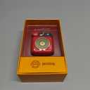 Muzen Mini Bluetooth Speaker, Button Small Cute Portable Metal Retro Wireless Speaker with Loud Volume Great Sound and Portable Lanyard & Gift Bag for Office Classic Vintage Decor