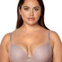 Smart & Sexy Women's Signature Lace Push-up Bra - Perfect for Seeking Effortless Style and Comfort (36C, Bark)