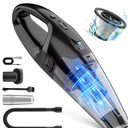 BSRCO Handheld Vacuum Cordless Rechargeable, 1.65LBs Hand Held Vacuum Cordless, Car Vacuum Portable with LED, USB Charge, for Car/Home/Pet