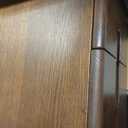 Solid Wood Bedside Table Nightstands, Slim Narrow Oak Real Wooden Mid-Century Modern End Table with Drawers Luxury Side Table Durable Cabinet Organizer Furniture, Walnut Color 7.87in Wide