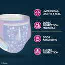 Goodnites Girls' Nighttime Bedwetting Underwear, Size Extra Small (28-43 lbs), 99 Ct