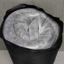 KSIIA Washable Dog Bed Deluxe Plush Dog Crate Beds Comfy Kennel Pad Anti-Slip Pet Sleeping Mat for Large, Jumbo, Medium, Small Dogs Breeds, 29" x 21", Dark Grey