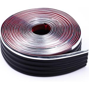 Chrome Side Body Trim Molding Replacement Compatible with 1988-1998 Chevy GMC Pickup C1500 C2500 C3500 K1500 K2500 K3500 Suburbans Tahoes Silverado Blazers Service Body Truck Accessories 320"L 2.4"W