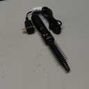 Hot Tools Pro Artist Hot Air Styling Brush | Style, Curl and Touch Ups (3/ 4”), Black