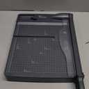 Firbon 12" Guillotine Paper Cutter, Heavy Duty 30-Sheet Capacity Trimmer for Cardstock, Photos, Scrapbooking, Office, Classroom, Studio (Gray)