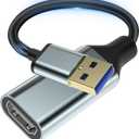 Herfair USB to HDMI Adapter [1080P Full HD, Built-in Driver] HDMI Adapter for Laptop to Monitor USB 3.0 to TV Screen Converter for MacOS/Windows 11/10/8.1/8/7 Computers Desktops PC MacBook (One HDMI Port)