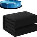 Upgrade Thicken 18ft Round Pool Liner Pad for Above Ground Pool, 300g/㎡ Seamless Swimming Pool Mat, Under Pool Padding, Puncture Protection, Extend Liner Life, Durable Geotextile Material Eco-Friendly