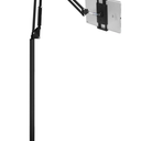 Tablet Floor Stand, Overhead Bed Phone Stand Angle Height Adjustable Holder, Universal Floor Stand Compatible with iPhone iPad Pro Air Mini, Samsung Tab, Kindle, E-Readers…