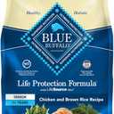 Blue Buffalo Life Protection Formula Natural Senior Dry Dog Food, Chicken and Brown Rice 34-lb (34 Pound (Pack of 1))