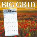 TURNER PHOTOGRAPHIC Big Grid Calendar 12x12 Photo Wall Calendar (26998940079)
