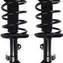 Front Shocks Absorbers for 2003 2004 2005 2006 2007 2008 Toyota Corolla Struts Complete Assembly w/Coil Spring Suspension Passenger Driver Side Struts Replace 172115 172114