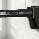 Tension Curtain Rods No Drilling, Extra Long Tension Rod 41-88 Inch, Heavy Duty Shower Curtain Rod for Outdoor Patio Bathroom Windows Room Divider, Adjustable, Anti-Slip, No Rust, Black