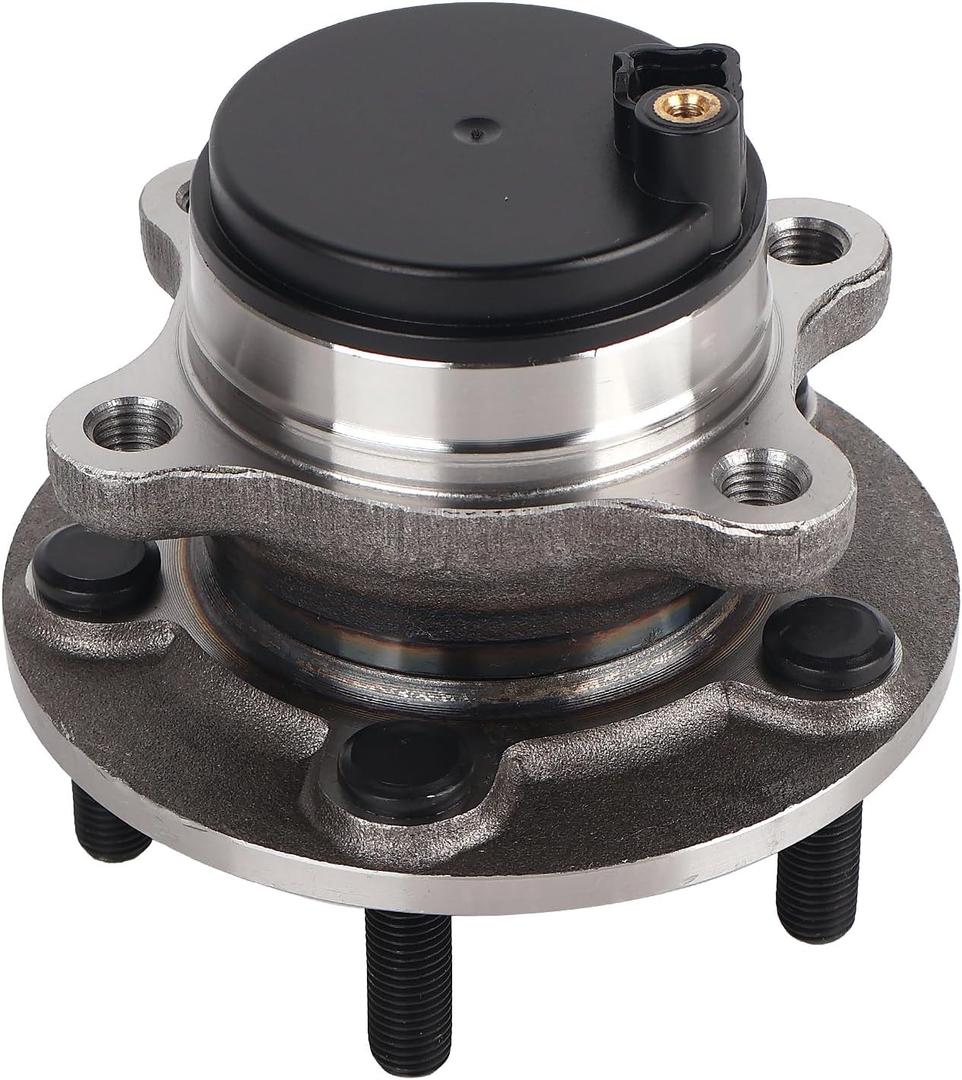 Autoround 512497 Rear Wheel Bearing and Hub Assembly Compatible with Ford Fusion FWD 2014-2020, Police Responder Hybrid, SSV Plug-In Hybrid 2019-2020, Lincoln MKZ FWD 2014-2016, 5 Lug