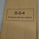 Spacrea Desk Organizer and Accessories, Computer Monitor Stand Riser with Drawer and 2 Pen Holders, Office Desk Accessories & Workspace Organizers for Office Supplies (Wood)