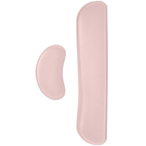 Wrist Rest for Computer Keyboard and Mouse, Ergonomic Design Wrist Support Pad for Keyboard, Soft Memory Foam Desk Pads Support Hand and Arm Easy Typing Pain Relief, 2 Piece Pad, Pink