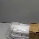 150 inch Retractable Baby Gates 34 inch Tall, Retractable Gate with Reinforced Strip Design to Prevent Crawling Through, 12 FT Extra Wide Retractable Dog Gate for Indoor/Outdoor (White)