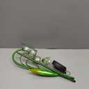 VCUTEKA Solar Garden Decor Stake Outdoor Light Glass Flower Stake for Yard Lawn Decor Backyard Decorations