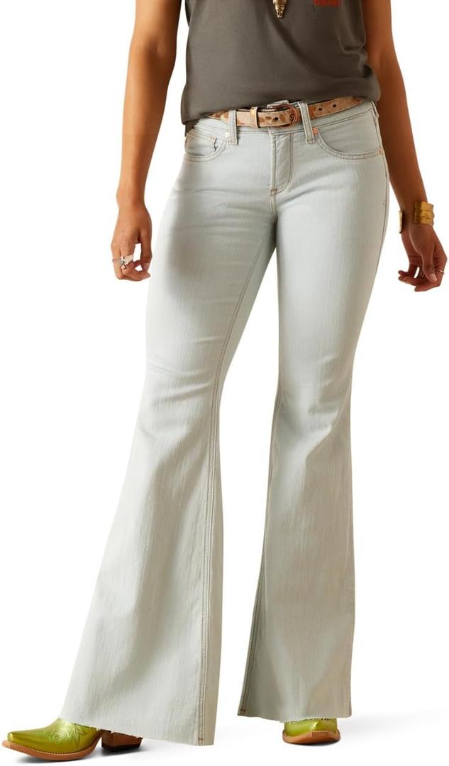 ARIAT Womens Perfect Rise Paulina Flare (32, Blue)