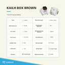 Ranked Kailh Box Key Switches for Mechanical Gaming Keyboards | Plate Mounted (Kailh Box Brown, 65 Pcs)