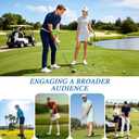 The Connector Swing Golf Training Aids, Golf Swing Trainers for Posture Correction Practice, Paired with Golf Arm Band Training Aids, Effectively Adjust the Coordination Between Arms and Body
