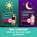 Depend Fresh Protection Adult Diapers, Incontinence & Postpartum Bladder Leak Underwear for Women, Disposable, Maximum, Medium, Blush, 30 Count, Packaging May Vary